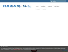 Tablet Screenshot of bazansl.com
